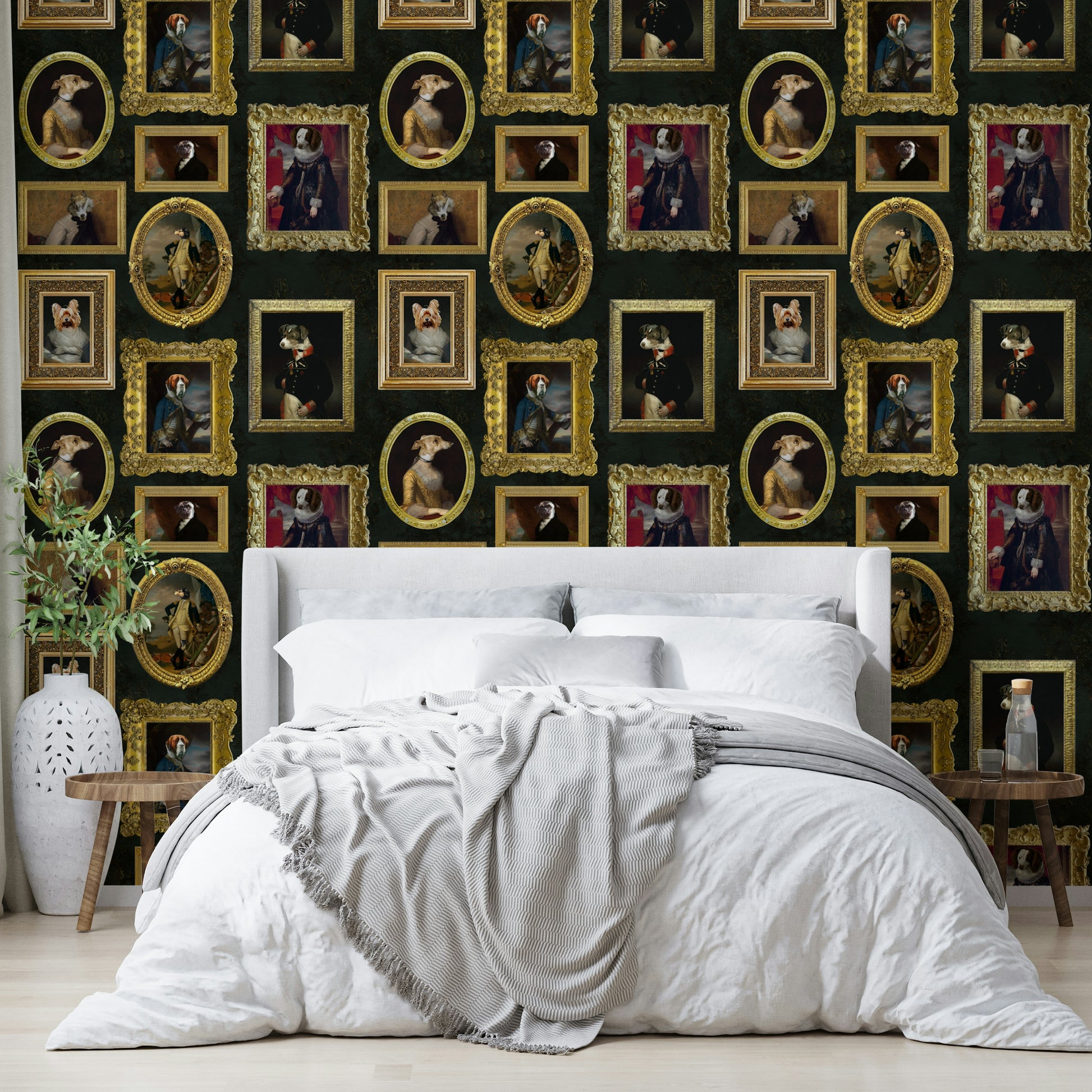 Expressive eyes and endearing qualities of canines.

