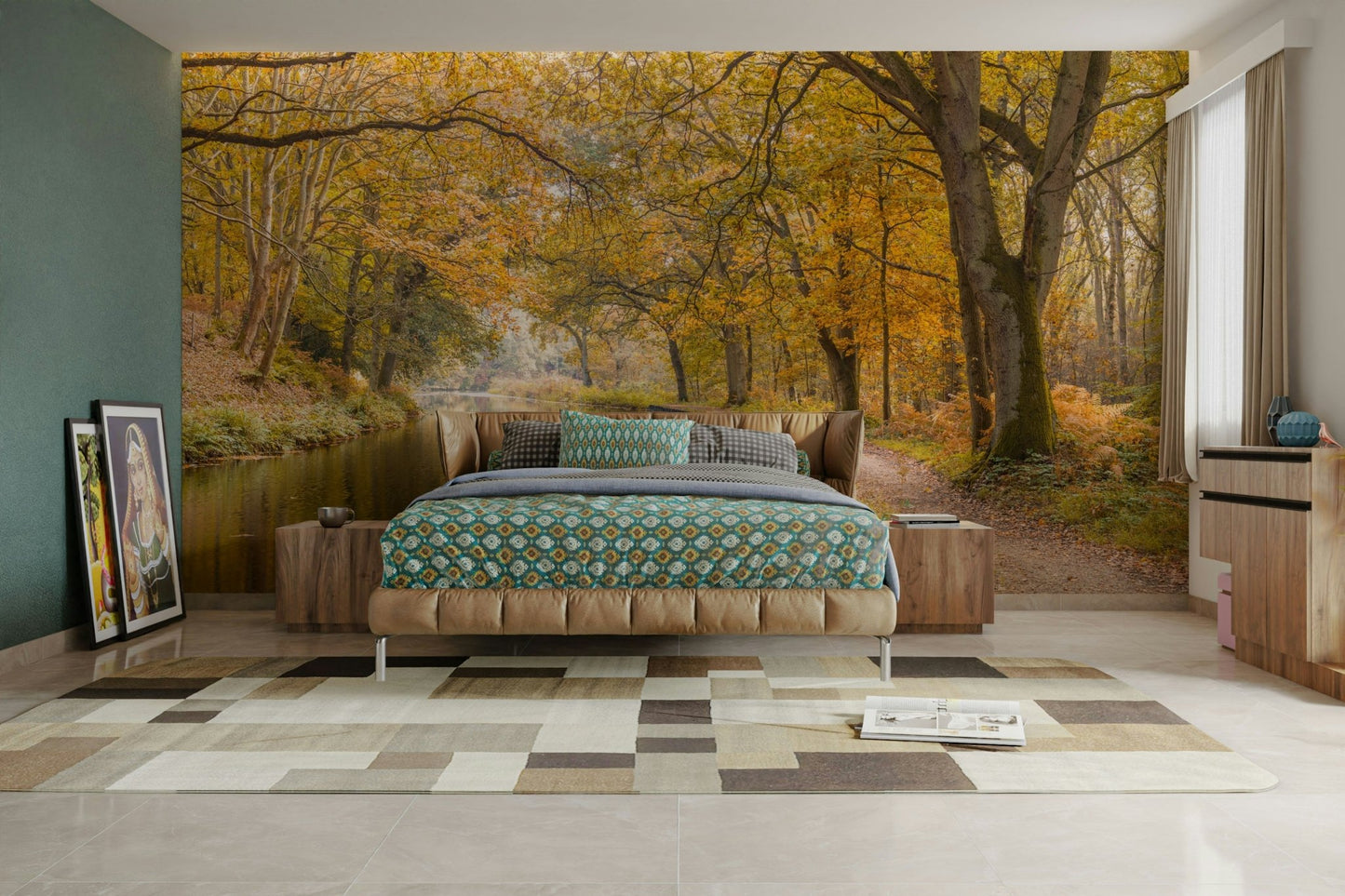 The design has a beautiful, natural aesthetic.

