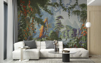 Peaceful Forest Wall Mural - Giffywalls