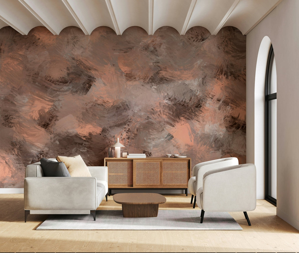 A classic abstract design wallpaper for walls., GD5334