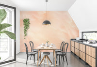 Soft peach watercolor wallpaper in Pantone shades
