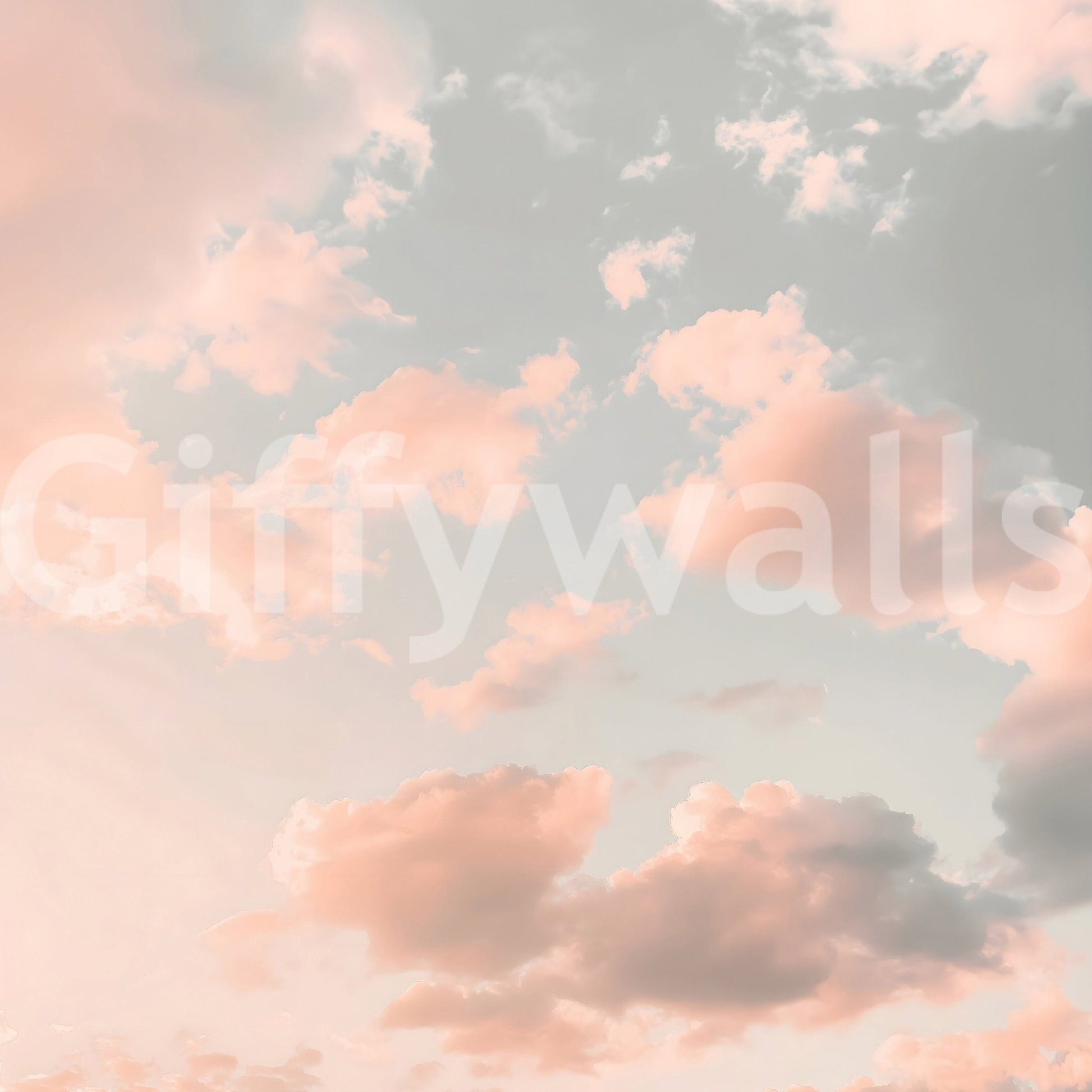 The style is a soft-focus illustration or a painterly design.

