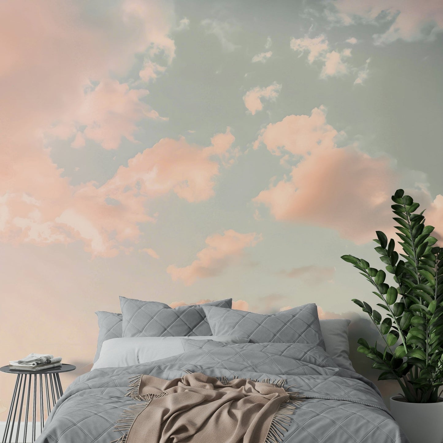 The composition is a harmonious, flowing pattern.

