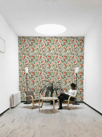 Cozy wallpaper for kitchens and dining rooms

