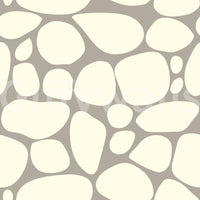 Minimalist Pebble Beach wallpaper for walls muted color scheme.