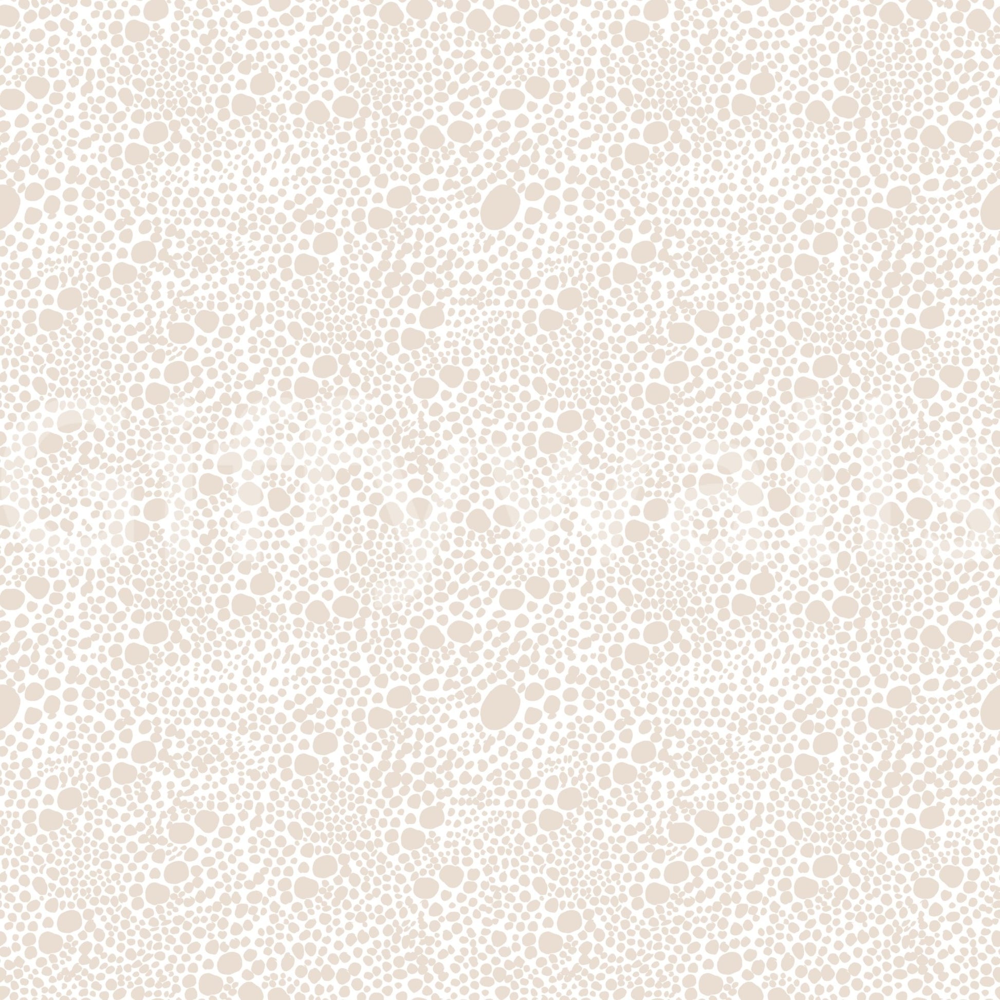 Warm ivory holds pale beige pebbles across this calm textured wallpaper⁠GD9502