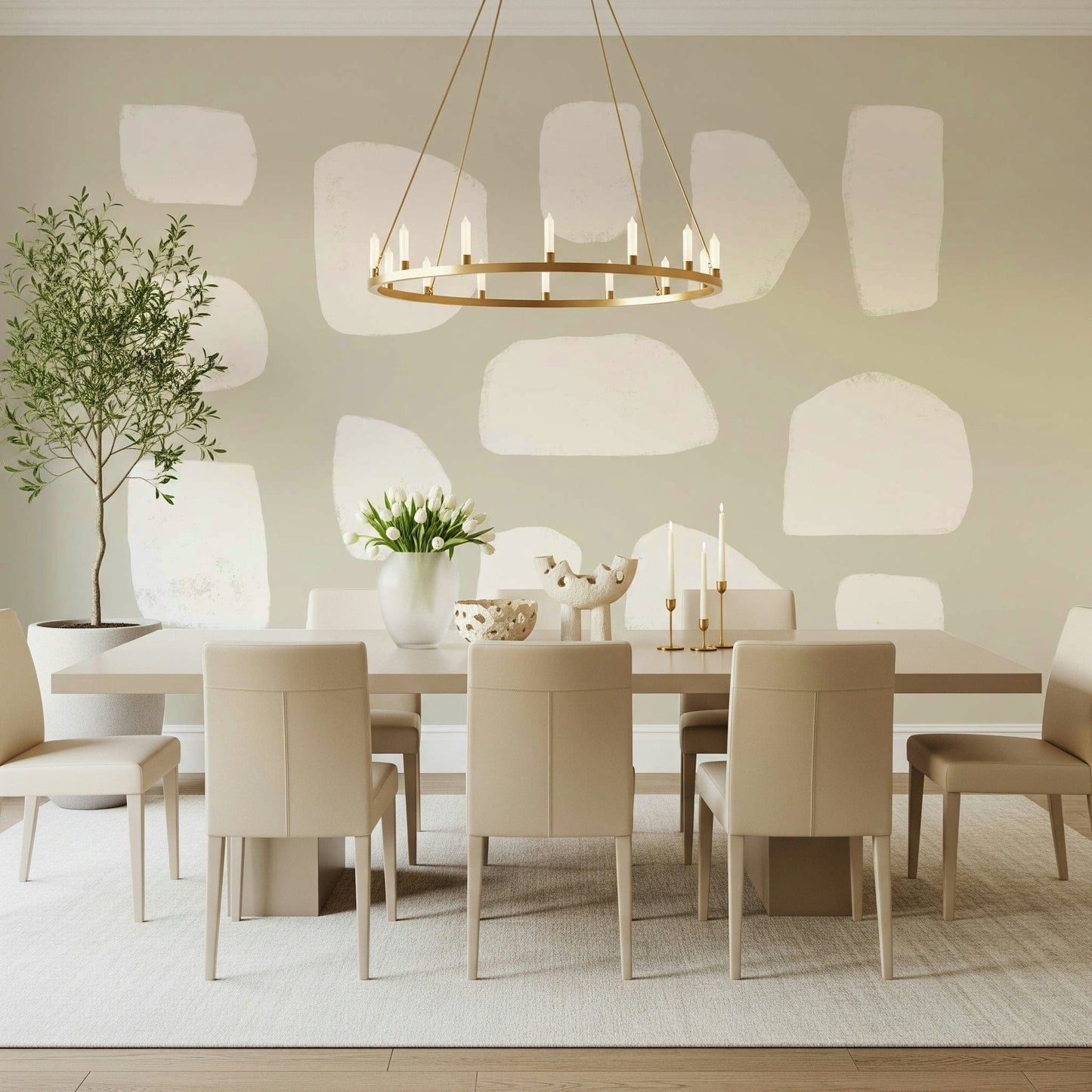 Pebble Pattern Wall Mural -2704245