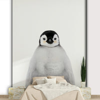 Arctic bird chick isolated image

