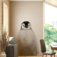 Standing baby penguin full body

