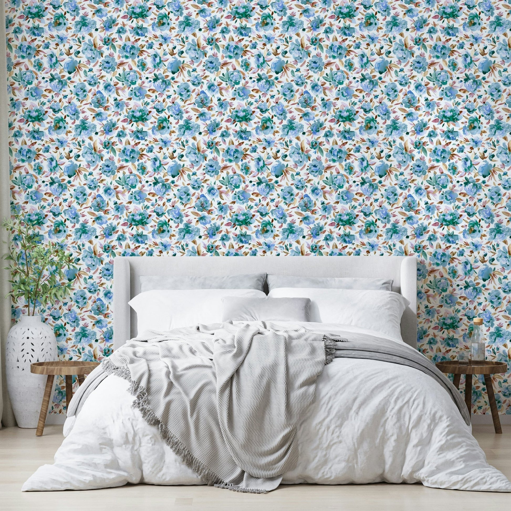 Elegant peonies mural wallpaper

