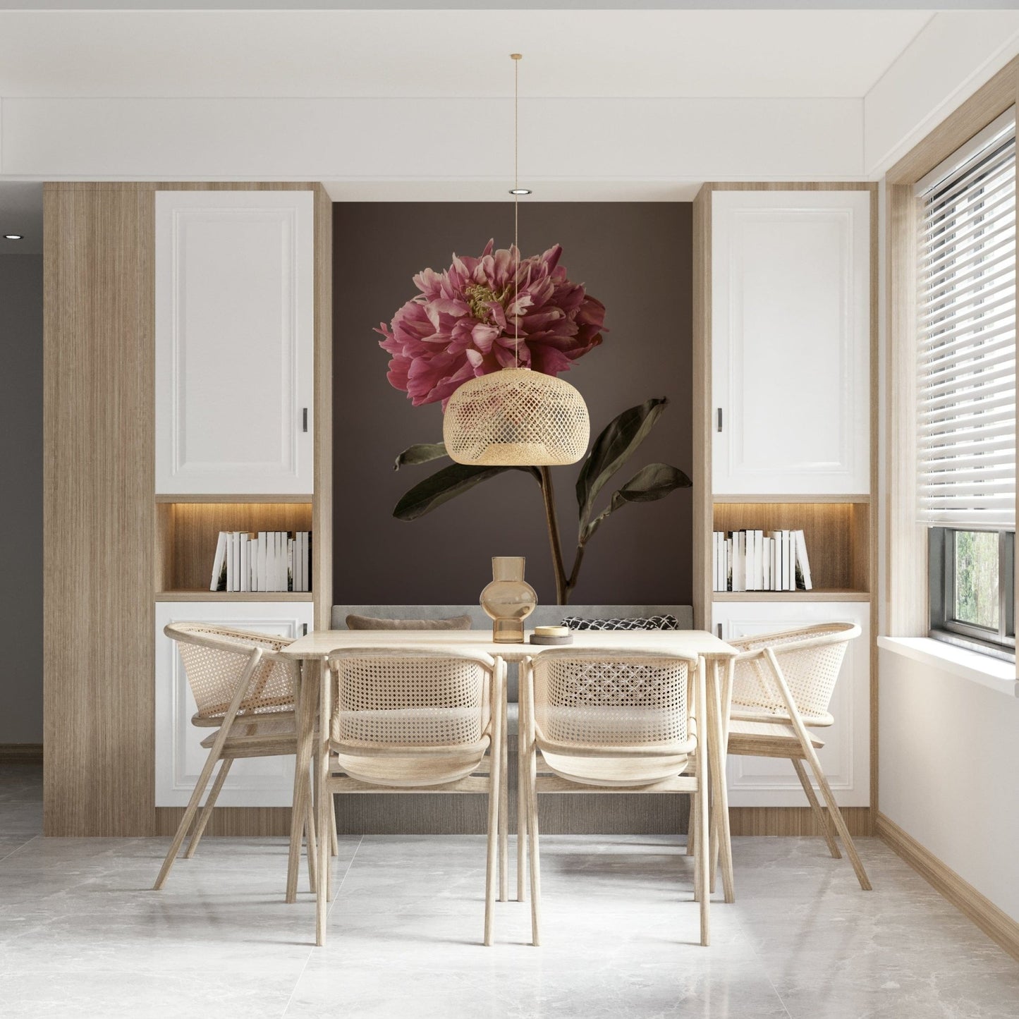 Peony Blush Wall Mural