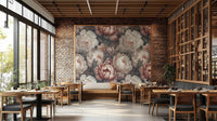 Delicate petals in Peony Flower Wallpaper Mural C474