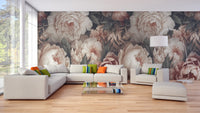 Peony Flower Wallpaper Mural - C474