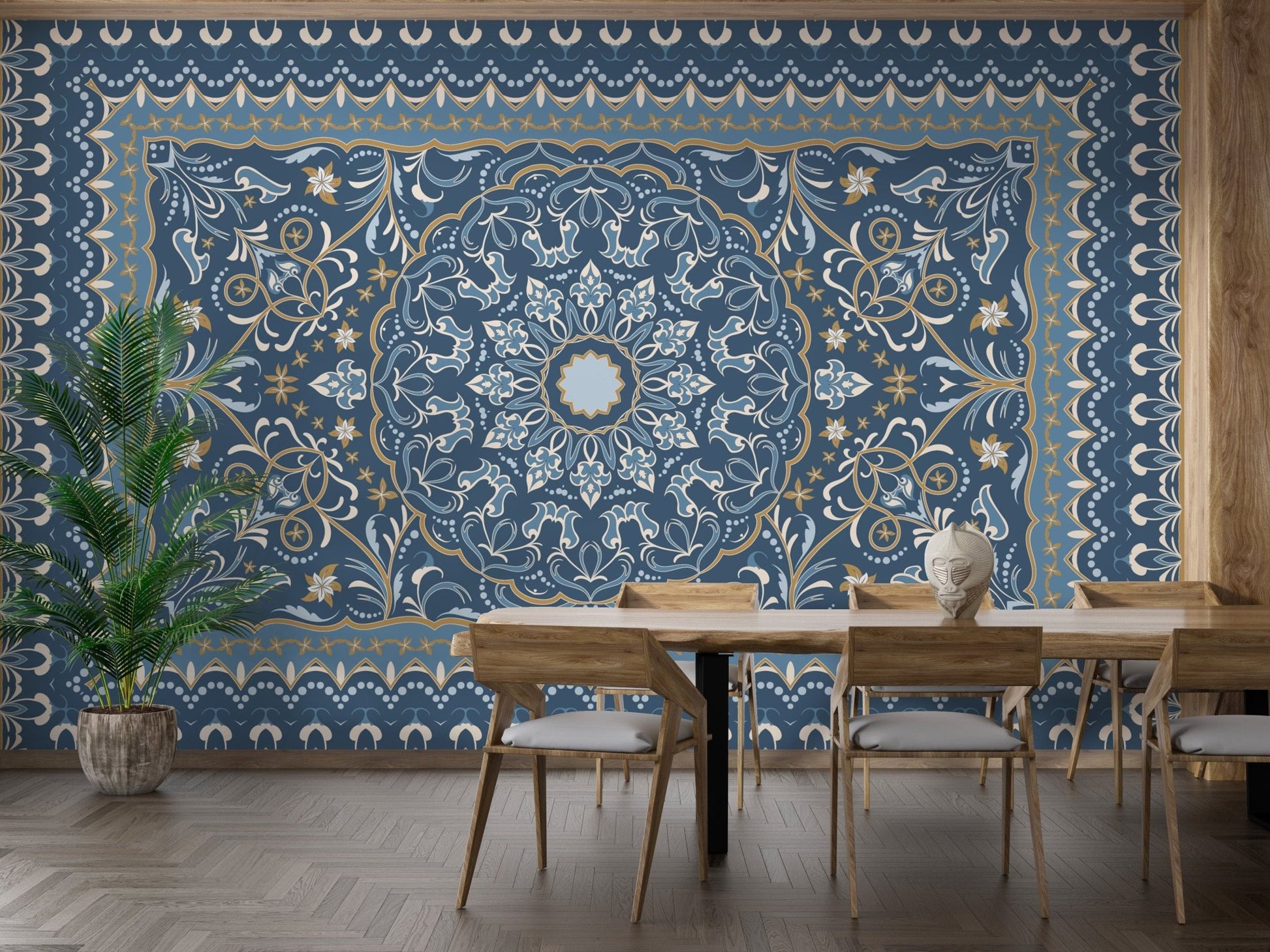 Persian Carpet Wallpaper Mural - Giffywalls