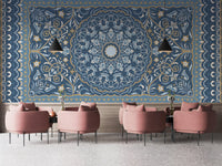 Traditional Persian carpet wallpaper mural for interiors