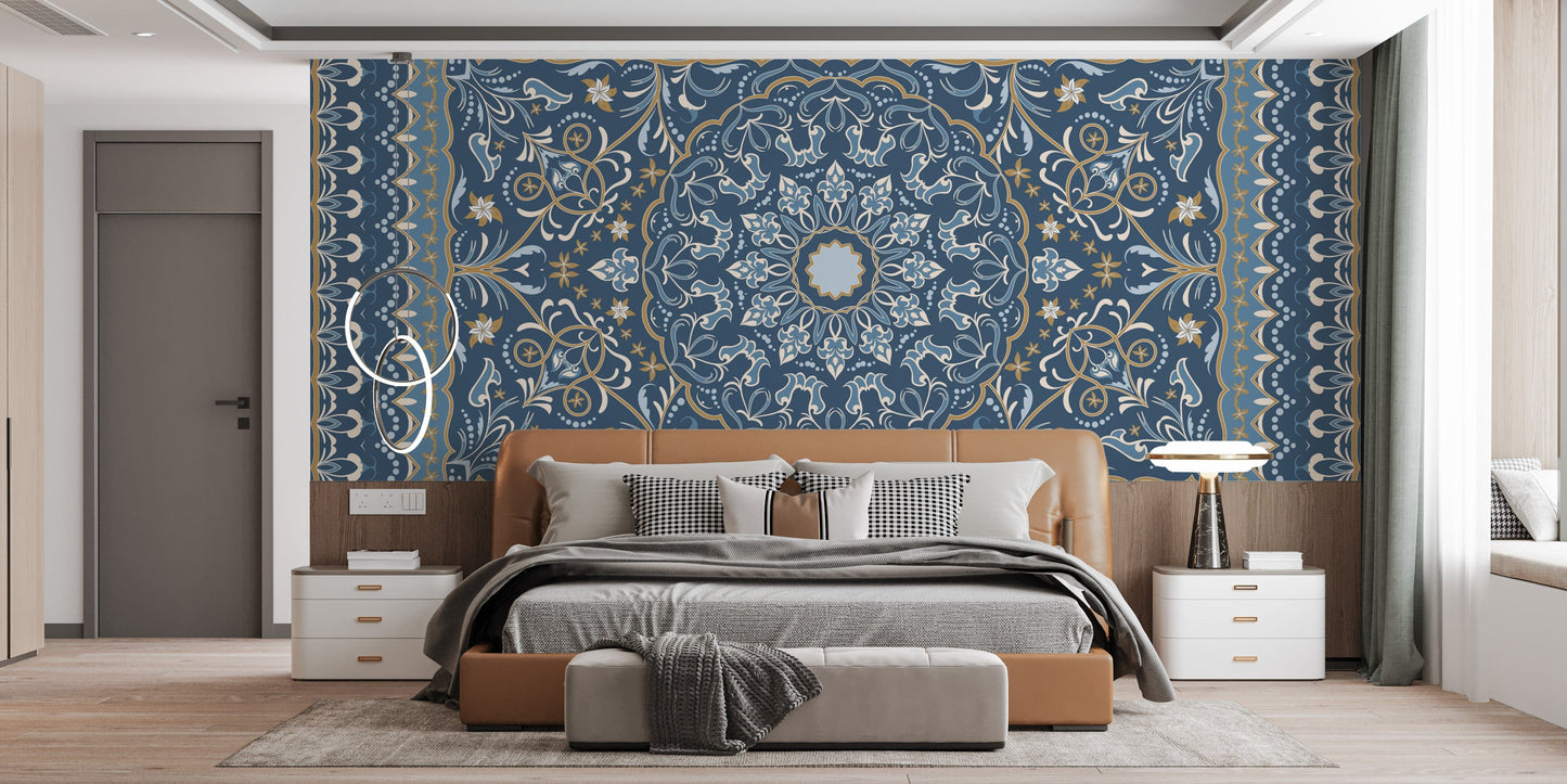 Persian Carpet Wallpaper Mural - Giffywalls