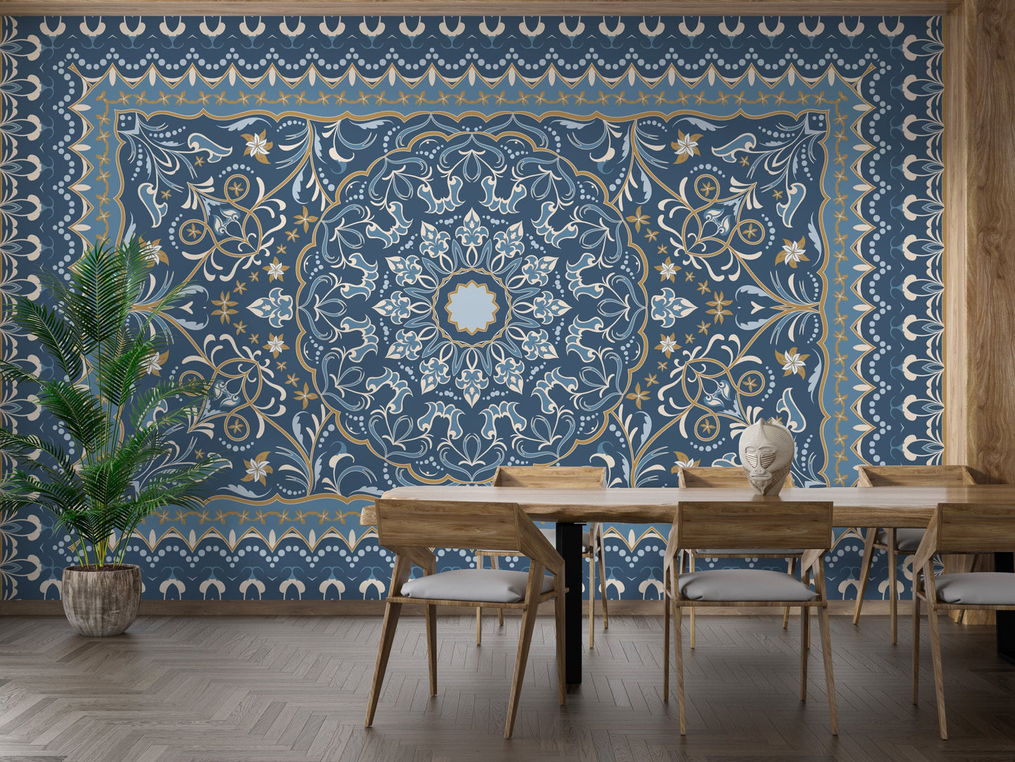 Persian Carpet Wallpaper Mural - Giffywalls