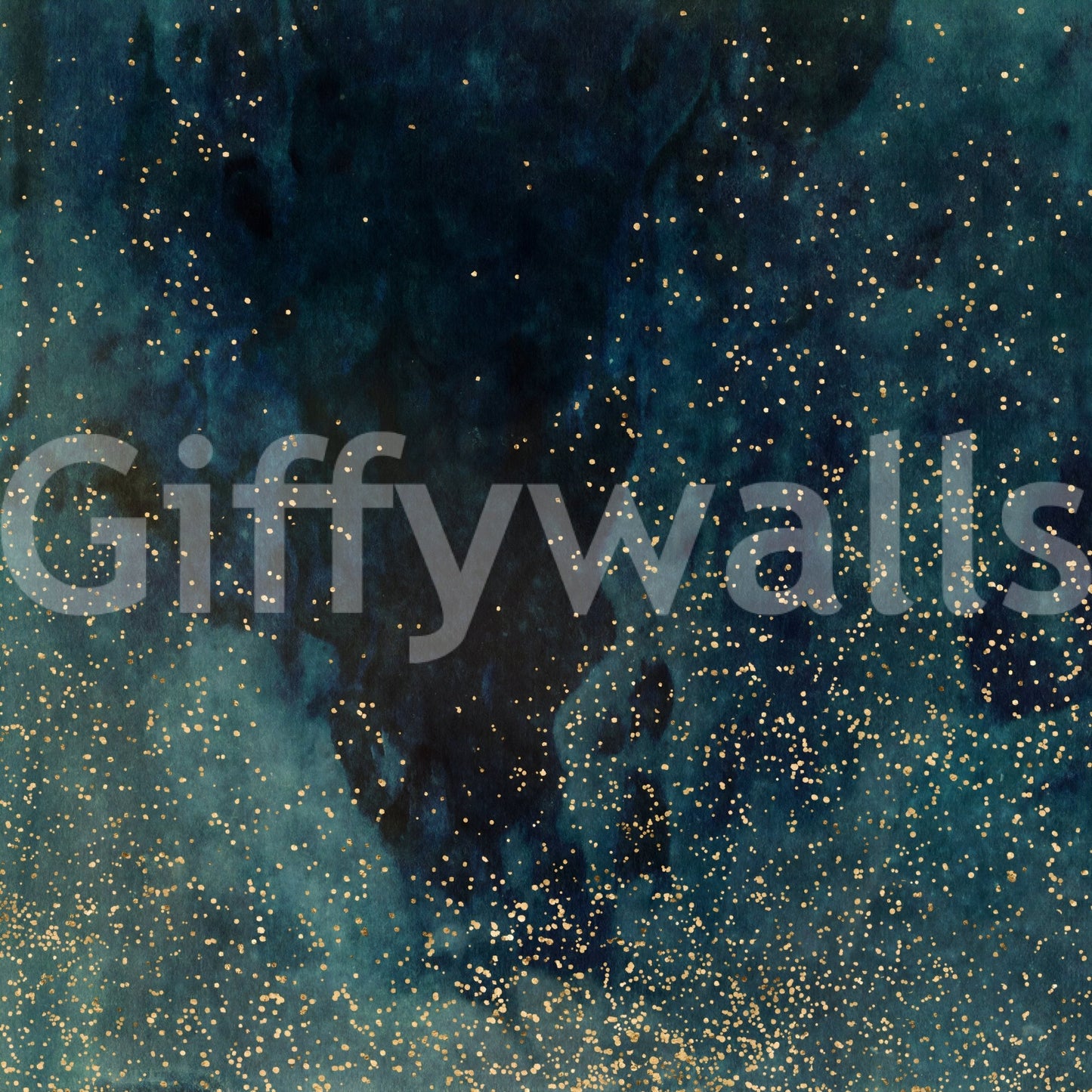 Petrol Galaxy Wall Mural
