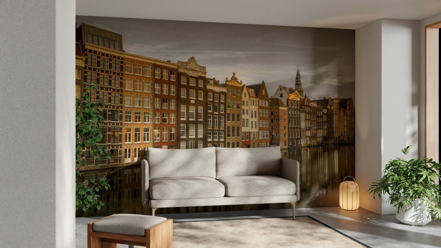 Beautiful homes wall mural for your space.

