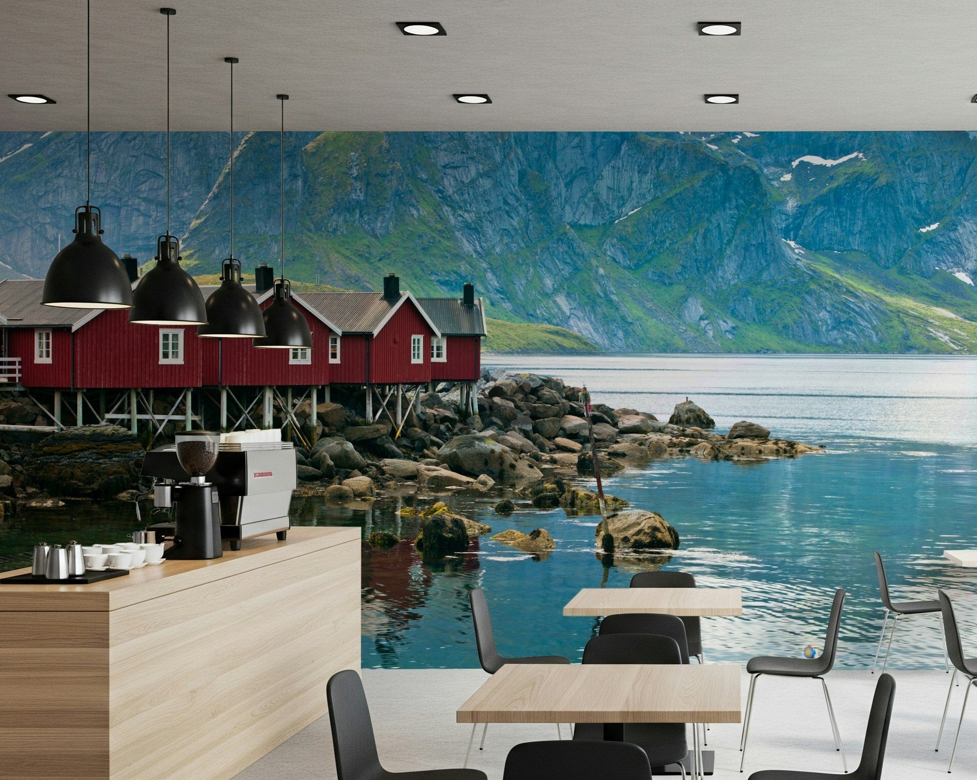 Picturesque Lofoten Wall Mural