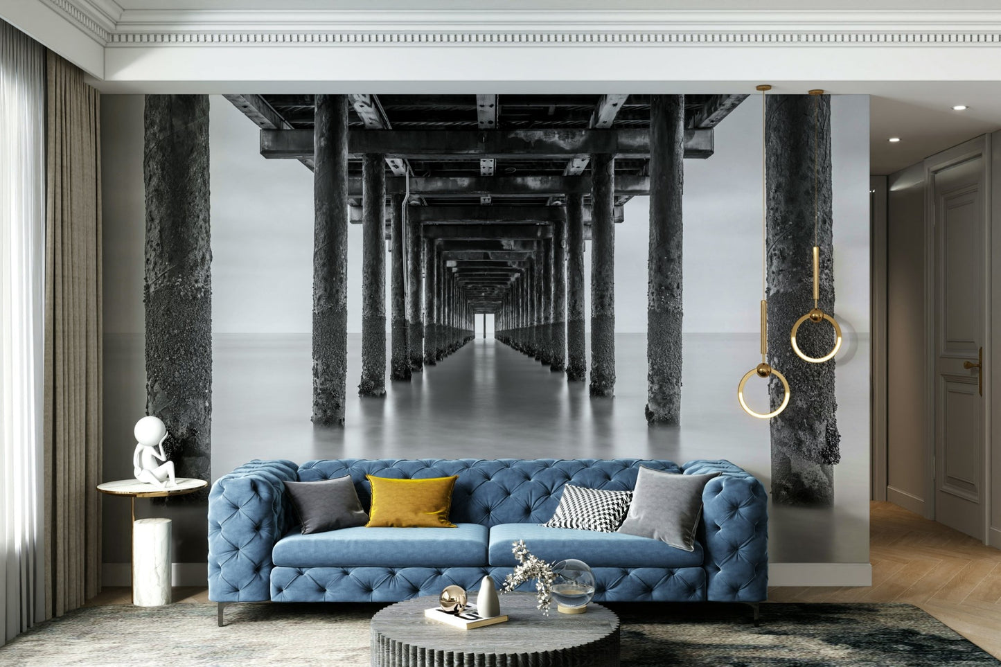 Oceanic architectural art
