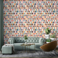 Pills Copper Scandi Brown Wallpaper⁠