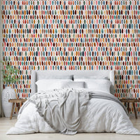 Pills Copper Scandi Brown Wallpaper⁠