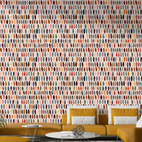 Pills Copper Scandi Brown Wallpaper⁠