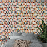 Pills Copper Scandi Brown Wallpaper⁠