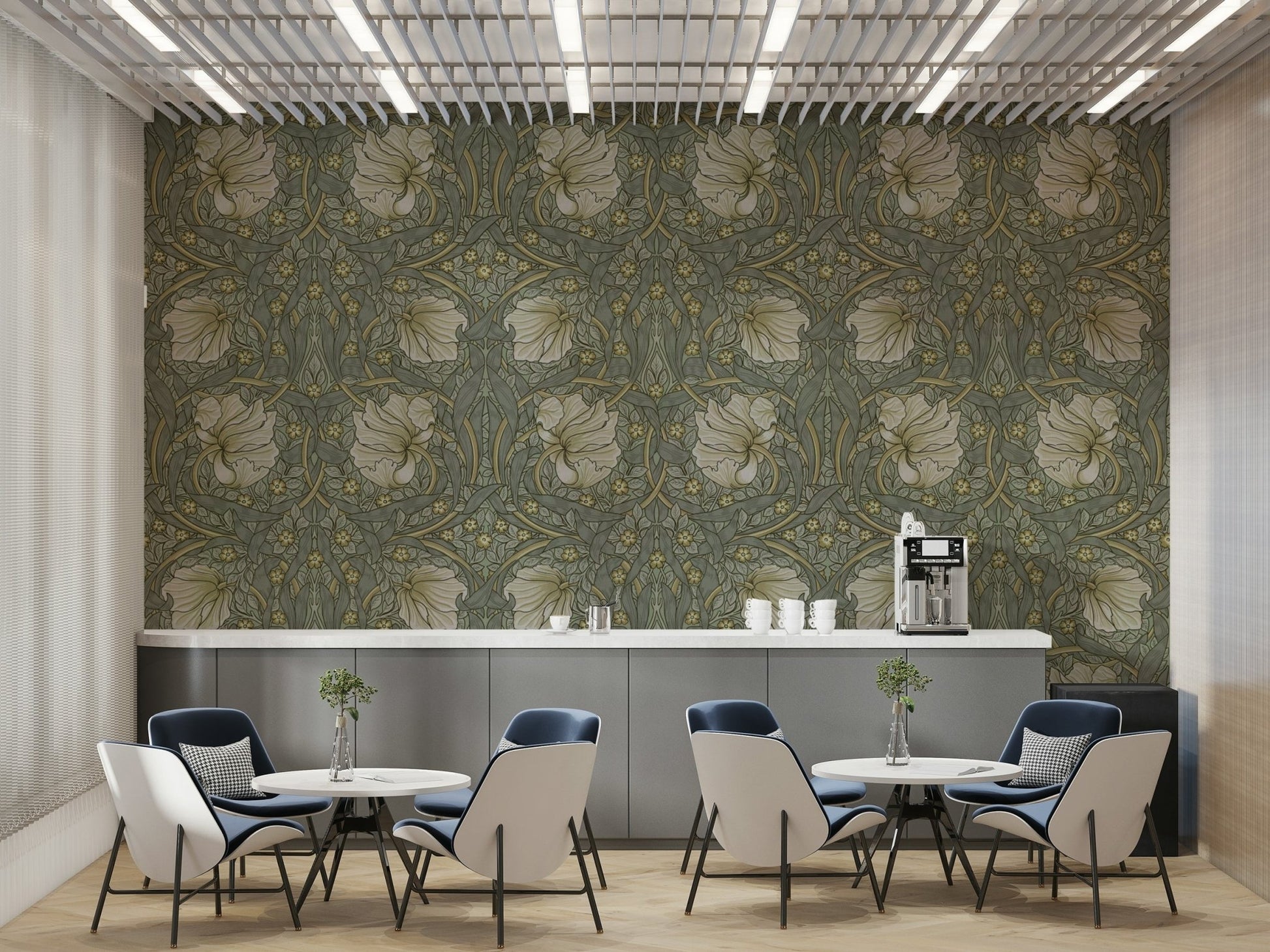 Traditional William Morris Pimpernel 1 wallpaper texture, GD1306