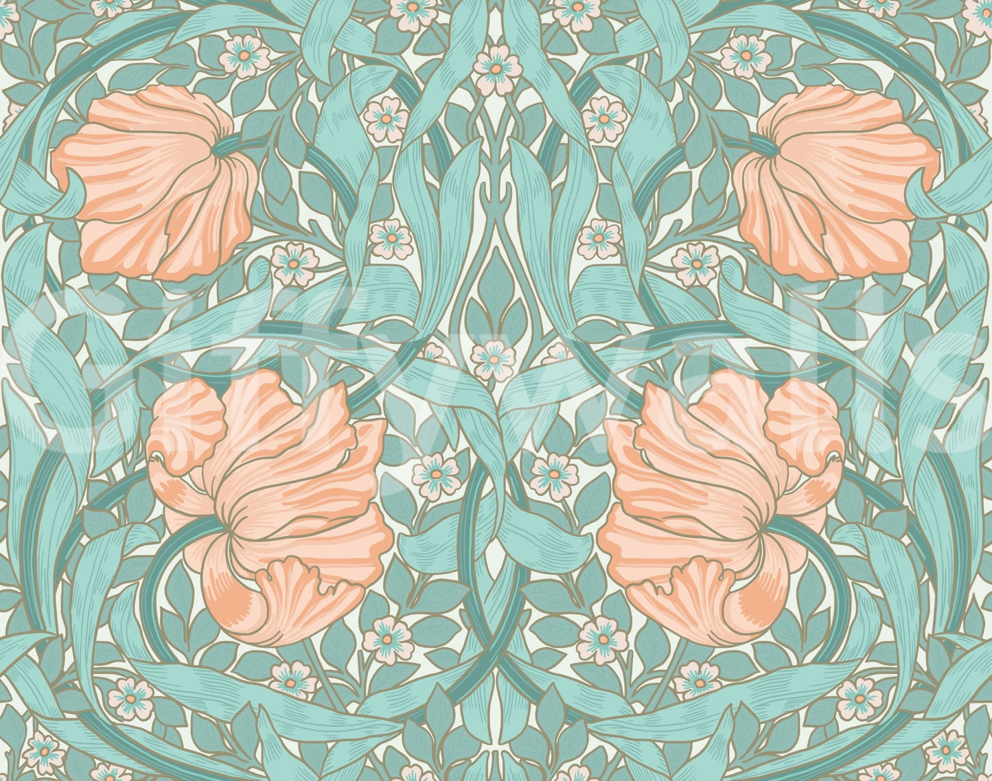 Pimpernel by William Morris 10 Wallpaper⁠