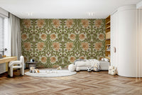 Elegant Pimpernel 12 wallpaper with traditional motifs


