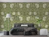 Intricate floral pattern on Pimpernel wallpaper 14 design

