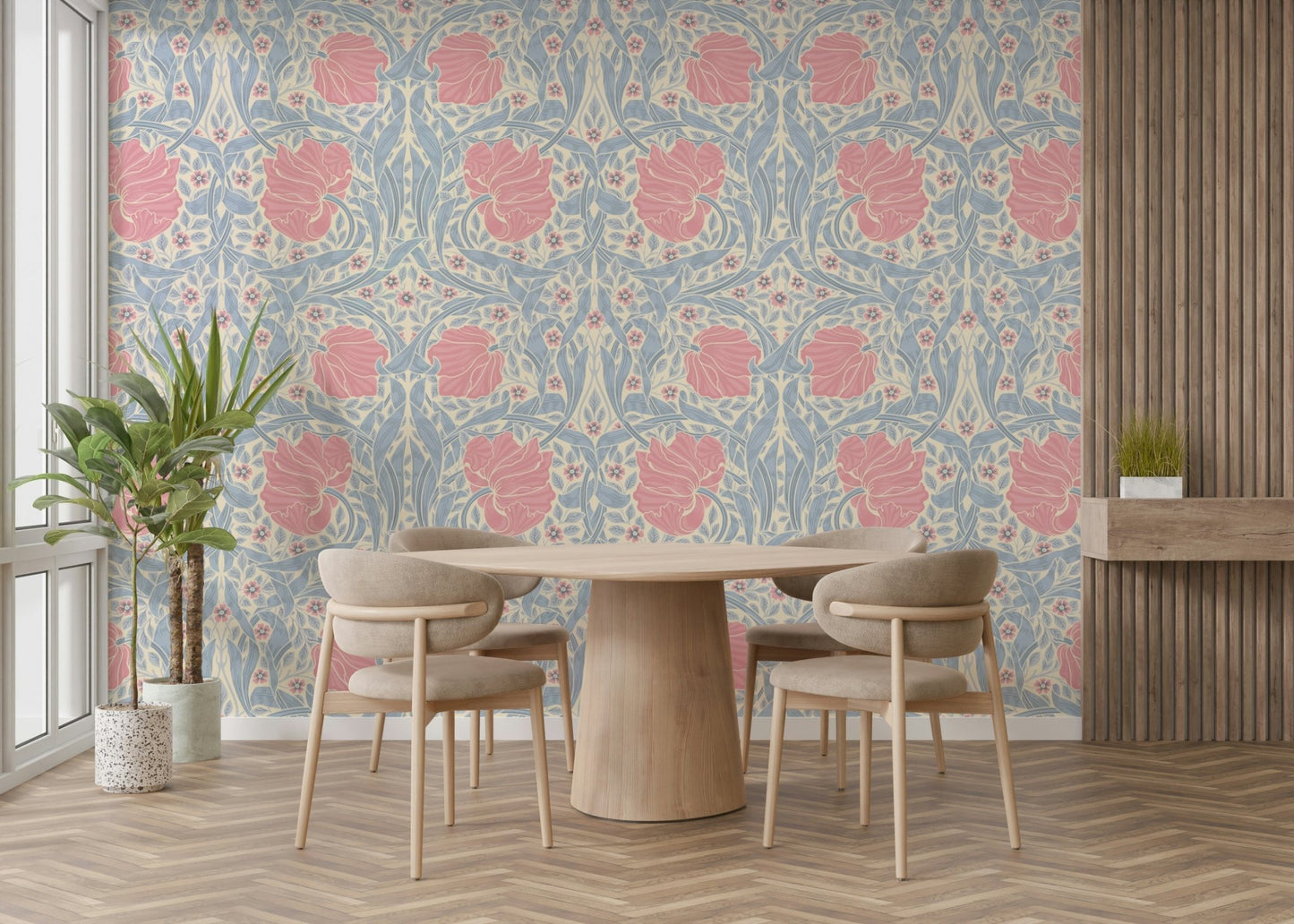 Vintage style Pimpernel wallpaper by William Morris 15

