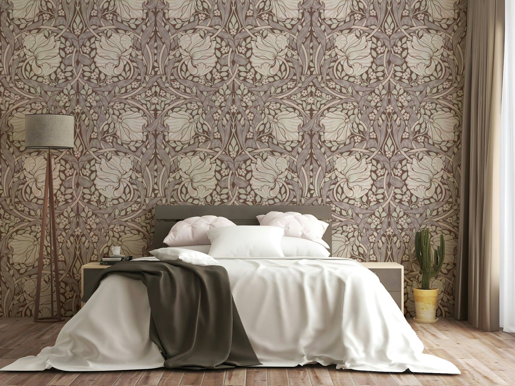 Stylish Pimpernel wallpaper for vintage interiors

