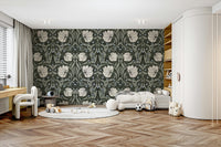 Pimpernel 17 wallpaper with intricate floral details

