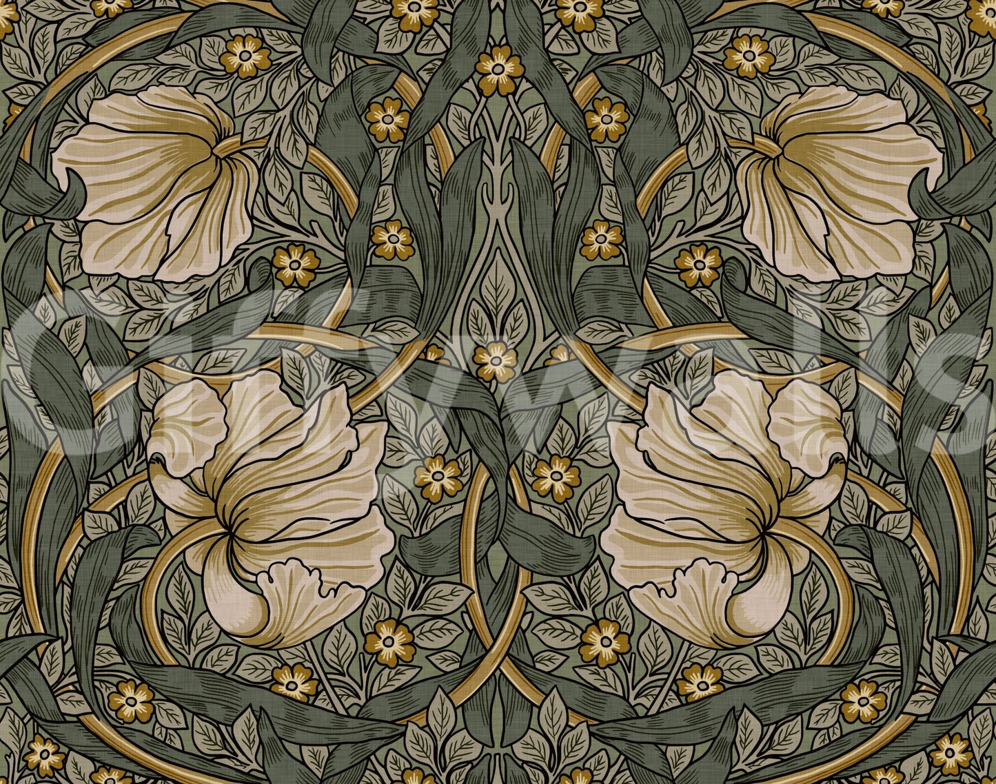 Pimpernel by William Morris 2 Wallpaper⁠