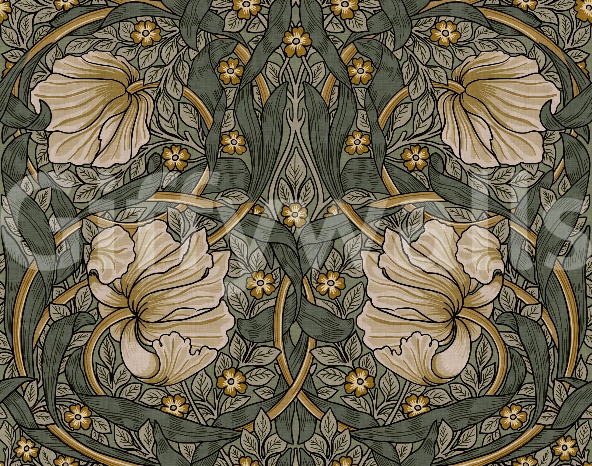 Pimpernel by William Morris 2 Wallpaper⁠