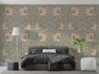 Classic Pimpernel floral wallpaper for home decor

