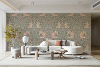 Beautiful floral wallpaper Pimpernel by William Morris

