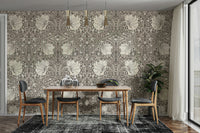 Timeless floral pattern wallpaper, Pimpernel by William Morris

