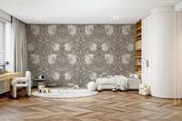 Beautifully crafted Pimpernel floral wallpaper by William Morris

