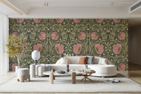 Classic Pimpernel wallpaper by William Morris for home decor