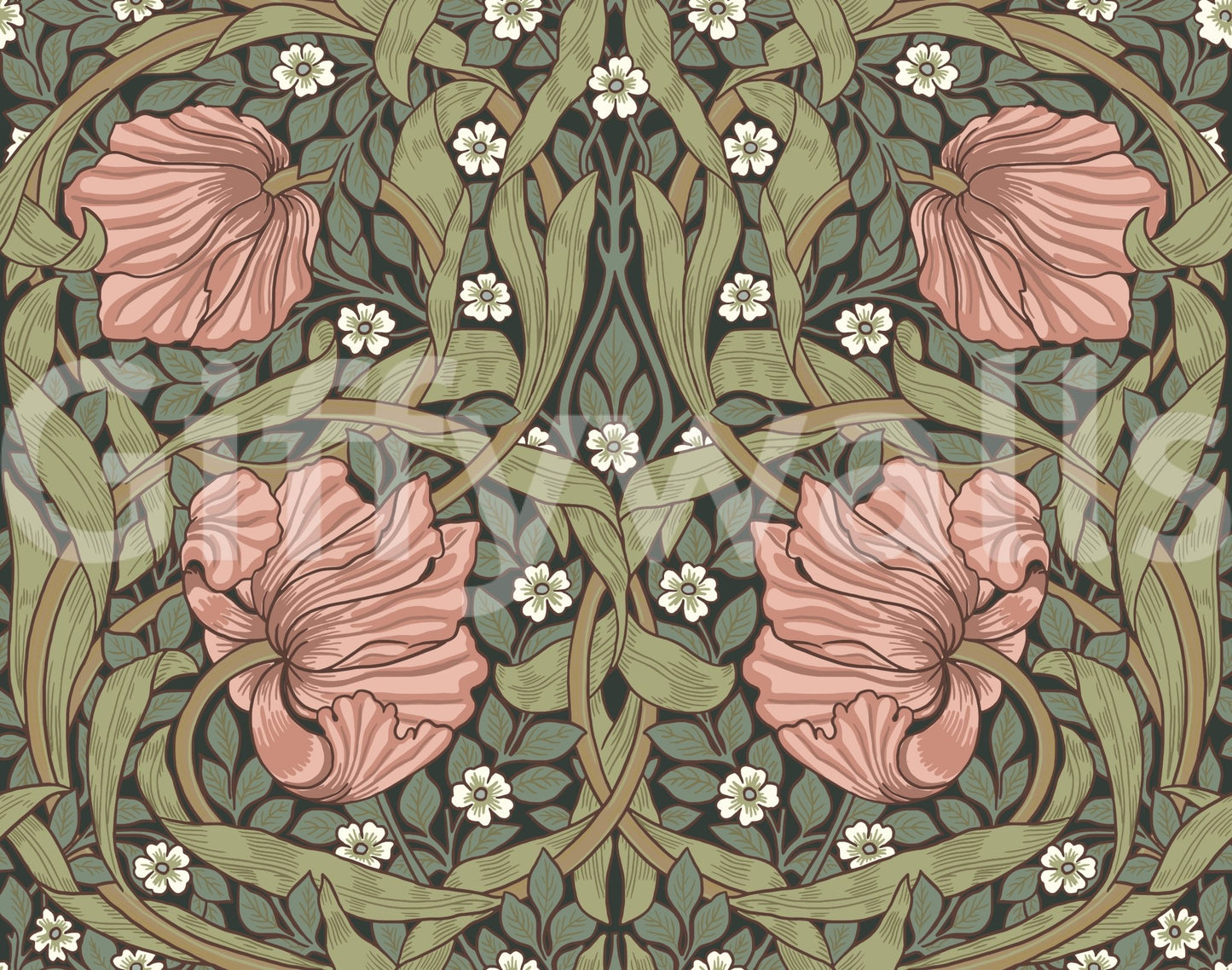 Pimpernel by William Morris 26 Wallpaper⁠