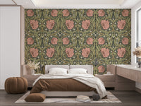 Elegant Pimpernel wallpaper featuring intricate floral patterns