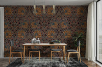 Timeless Pimpernel 3 wallpaper inspired by William Morris

