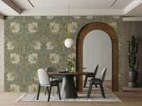 Decorative Pimpernel 4 wallpaper with intricate flowers

