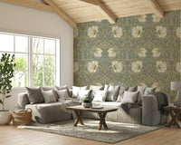 Classic William Morris Pimpernel 4 wallpaper texture

