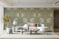 Decorative Pimpernel 5 wallpaper with intricate flowers