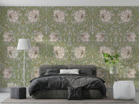 Detailed floral design on Pimpernel 5 wallpaper